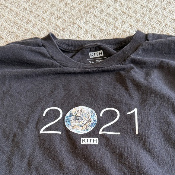 Kith Black Long Sleeve Tee - Picture 2 of 4